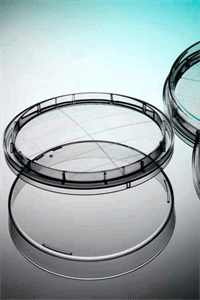 Round domed contact Petri plate