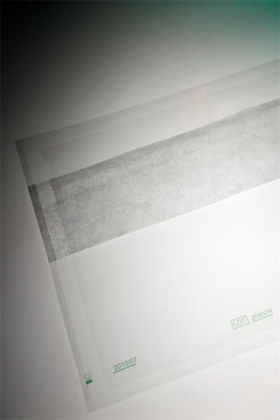 Blender bag with lateral filter